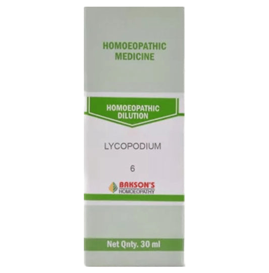 Bakson's Homeopathy Lycopodium Dilution 6 CH - Classic Derma