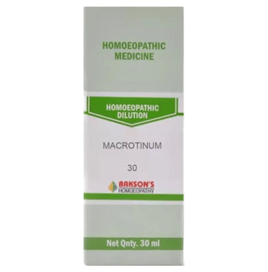 Bakson's Homeopathy Macrotinum Dilution 30 - Classic Derma