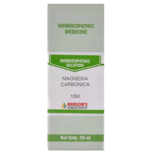 Bakson's Homeopathy Magnesia Carbonica Dilution 10M - Classic Derma