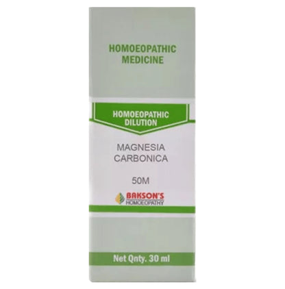 Bakson's Homeopathy Magnesia Carbonica Dilution 50M - Classic Derma