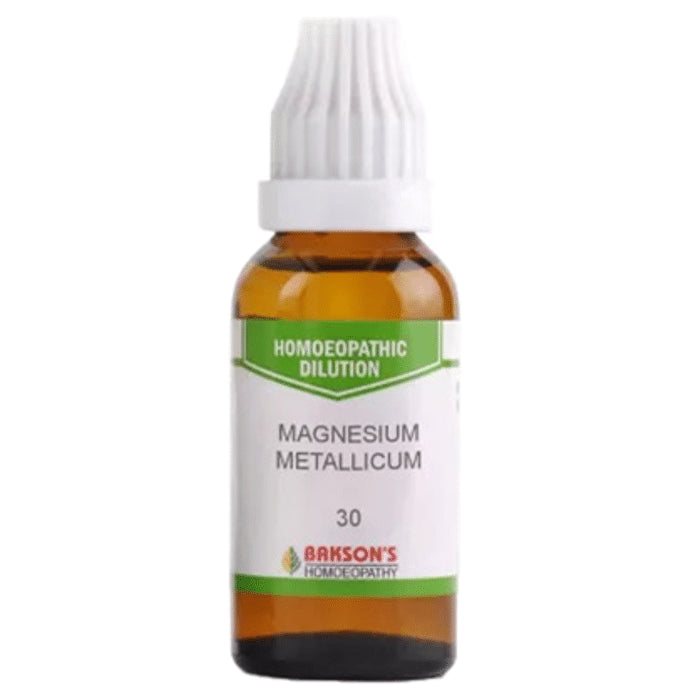 Bakson's Homeopathy Magnesium Metallicum Dilution 30