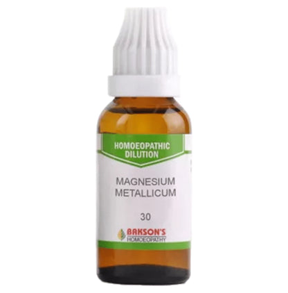 Bakson's Homeopathy Magnesium Metallicum Dilution 30