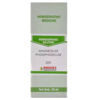 Bakson's Homeopathy Magnesium Phosphoricum Dilution 200 - Classic Derma