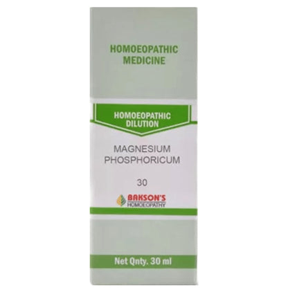 Bakson's Homeopathy Magnesium Phosphoricum Dilution 30 - Classic Derma