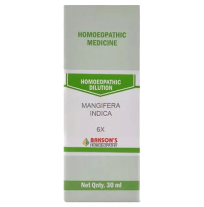 Bakson's Homeopathy Mangifera Indica Dilution 6X - Classic Derma