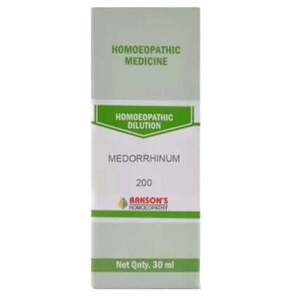 Bakson's Homeopathy Medorrhinum Dilution 200 - Classic Derma