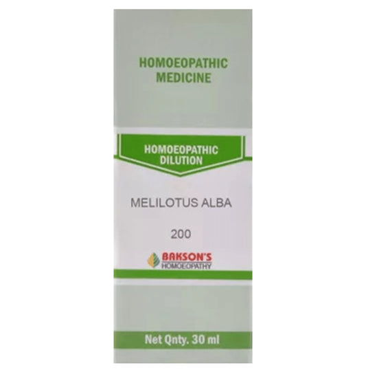 Bakson's Homeopathy Melilotus Alba Dilution 200 - Classic Derma