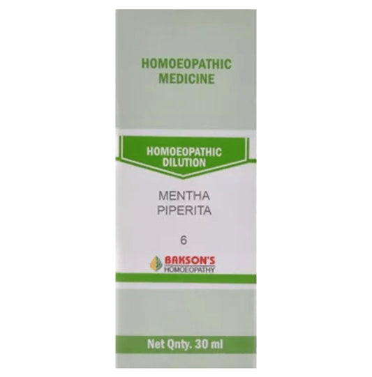 Bakson's Homeopathy Mentha Piperita Dilution 6 CH - Classic Derma