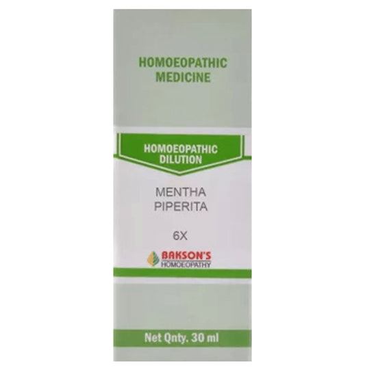 Bakson's Homeopathy Mentha Piperita Dilution 6X - Classic Derma