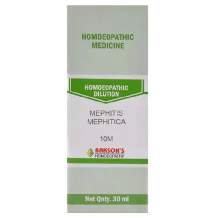 Bakson's Homeopathy Mephitis Mephitica Dilution 10M - Classic Derma