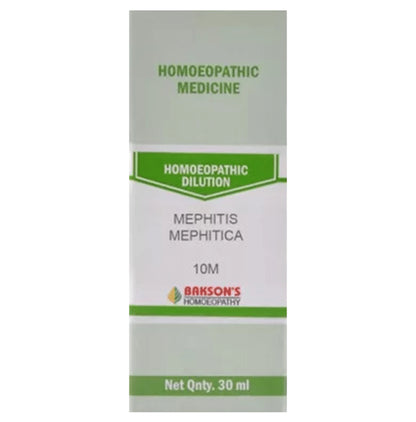 Bakson's Homeopathy Mephitis Mephitica Dilution 10M - Classic Derma