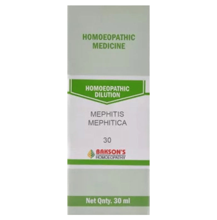 Bakson's Homeopathy Mephitis Mephitica Dilution 30 - Classic Derma
