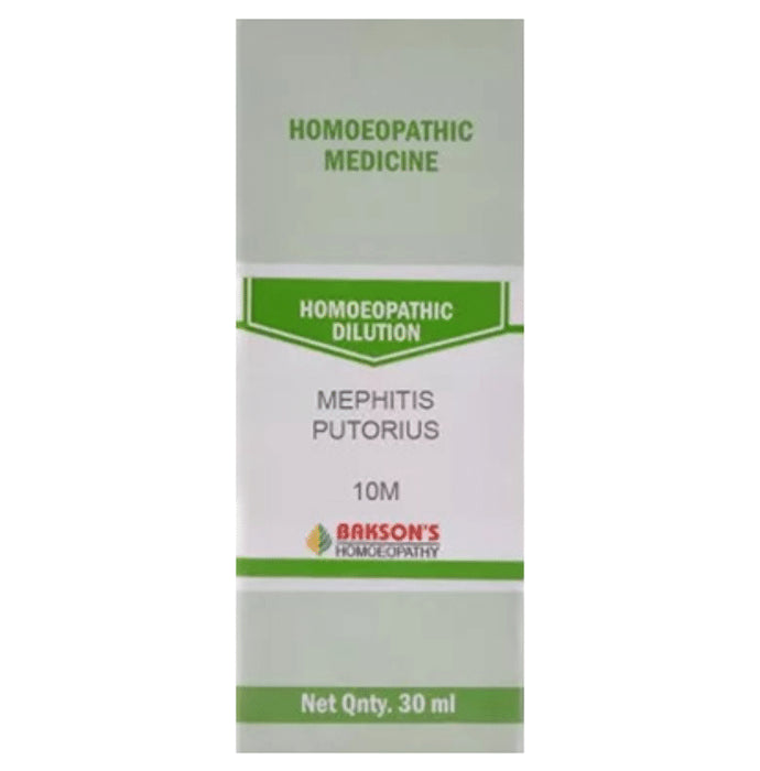 Bakson's Homeopathy Mephitis Putorius Dilution 10M - Classic Derma