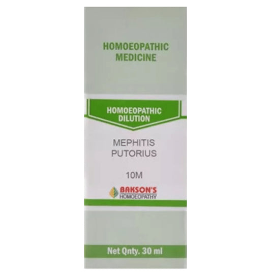 Bakson's Homeopathy Mephitis Putorius Dilution 10M - Classic Derma