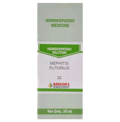 Bakson's Homeopathy Mephitis Putorius Dilution 30 - Classic Derma