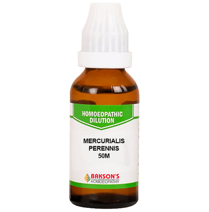 Bakson's Homeopathy Mercurialis Perennis Dilution 50M