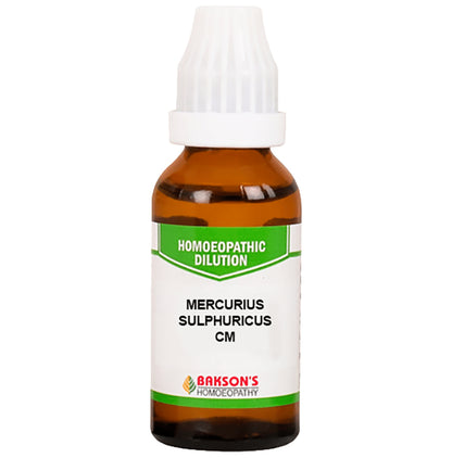 Bakson's Homeopathy Mercurius Sulphuricus Dilution CM