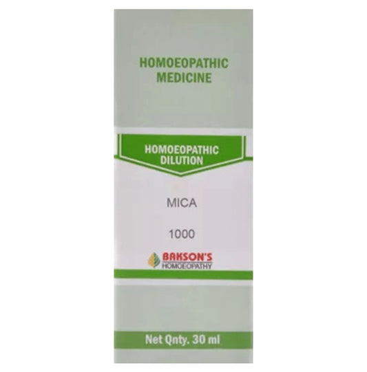 Bakson's Homeopathy Mica Dilution 1000 CH - Classic Derma