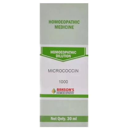 Bakson's Homeopathy Micrococcin Dilution 1000 CH - Classic Derma