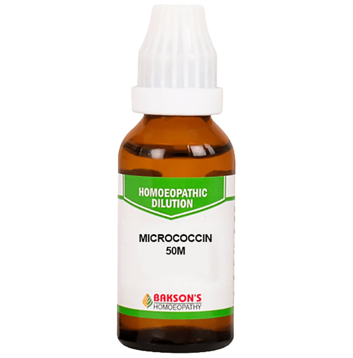Bakson's Homeopathy Micrococcin Dilution 50M