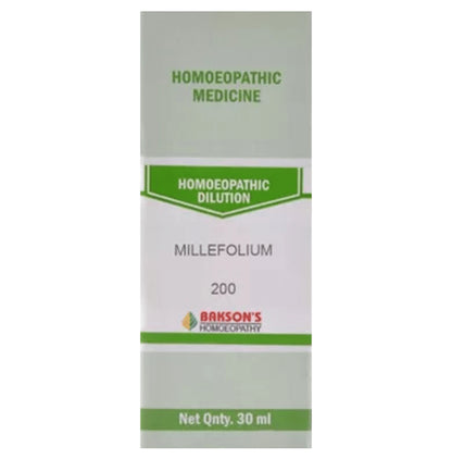 Bakson's Homeopathy Millefolium Dilution 200 - Classic Derma