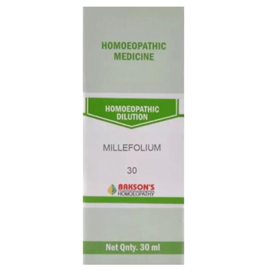 Bakson's Homeopathy Millefolium Dilution 30 - Classic Derma