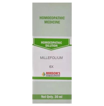 Bakson's Homeopathy Millefolium Dilution 6X - Classic Derma