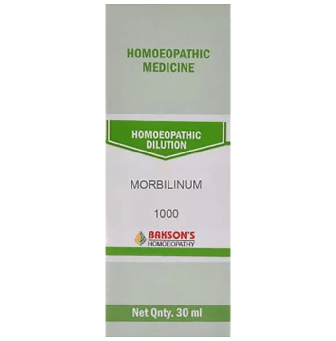 Bakson's Homeopathy Morbilinum Dilution 1000 CH - Classic Derma