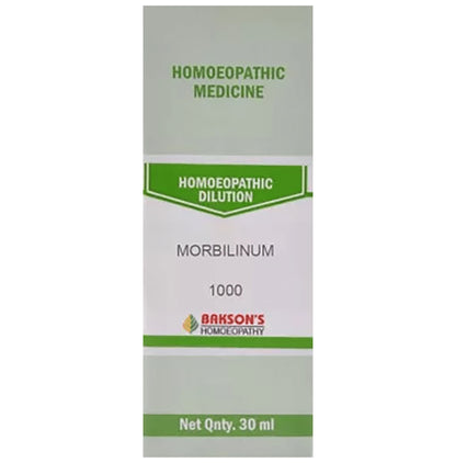 Bakson's Homeopathy Morbilinum Dilution 1000 CH - Classic Derma
