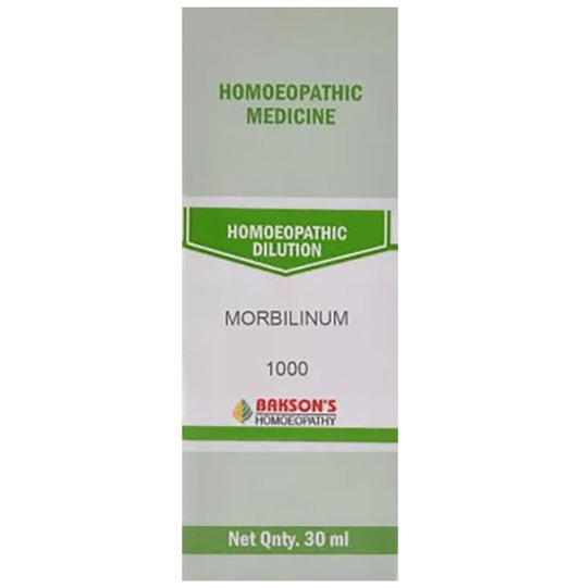Bakson's Homeopathy Morbilinum Dilution 1000 CH - Classic Derma