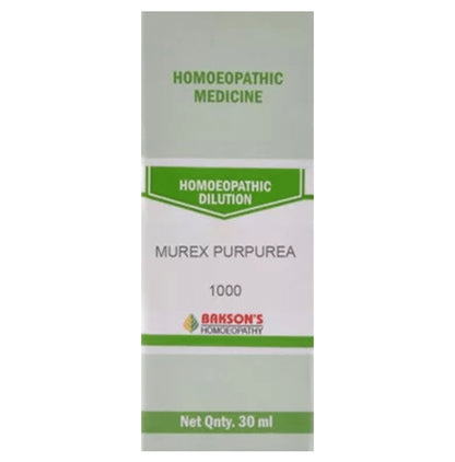 Bakson's Homeopathy Murex Purpurea Dilution 1000 CH - Classic Derma