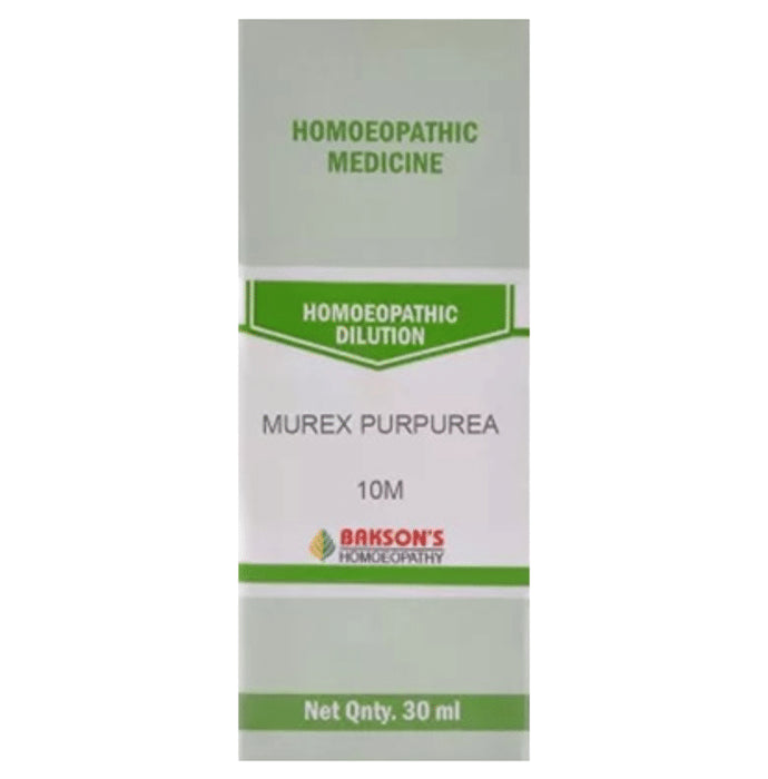 Bakson's Homeopathy Murex Purpurea Dilution 10M - Classic Derma