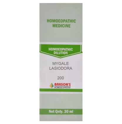 Bakson's Homeopathy Mygale Lasiodora Dilution 200 - Classic Derma