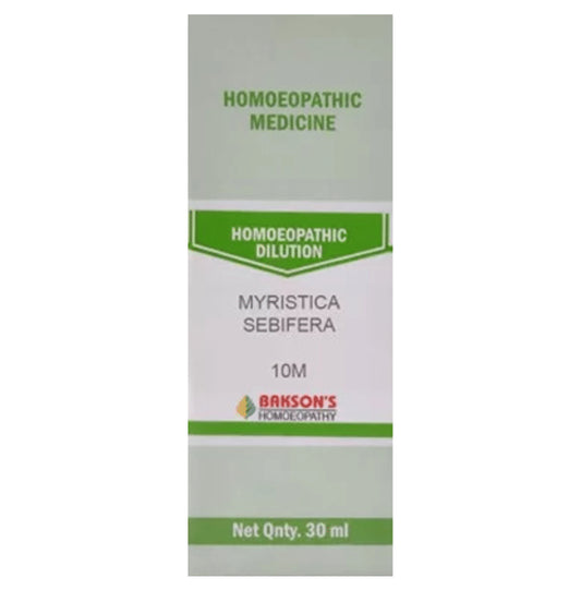 Bakson's Homeopathy Myristica Sebifera Dilution 10M - Classic Derma