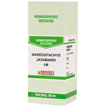 Bakson's Homeopathy Nardostachys Jatamansi Dilution 1M - Classic Derma