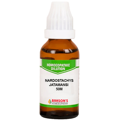 Bakson's Homeopathy Nardostachys Jatamansi Dilution 50M
