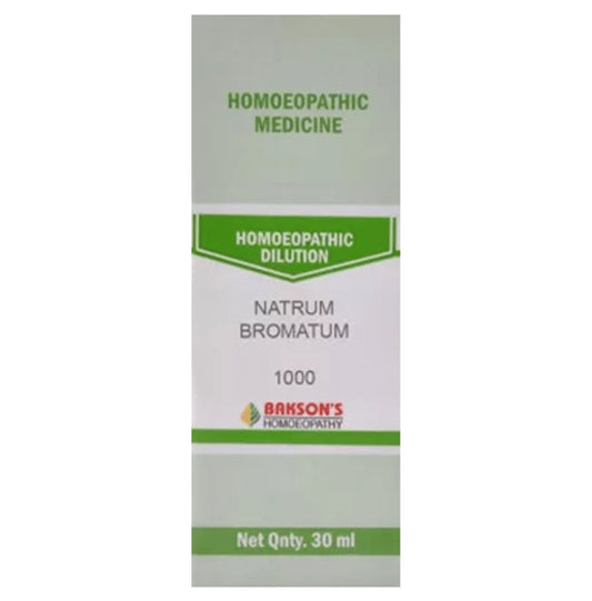 Bakson's Homeopathy Natrum Bromatum Dilution 1000 CH - Classic Derma