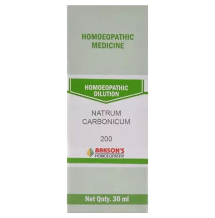 Bakson's Homeopathy Natrum Carbonicum Dilution 200 - Classic Derma