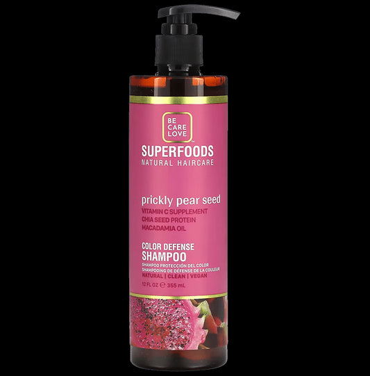 Be Care Love Natural Haircare Prickly Pear Seed Color Defense Shampoo - Classic Derma