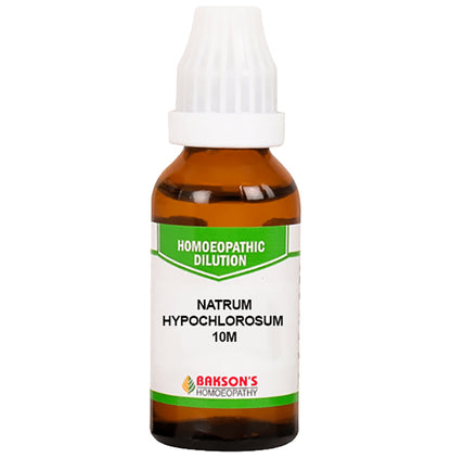 Bakson's Homeopathy Natrum Hypochlorosum Dilution 10M