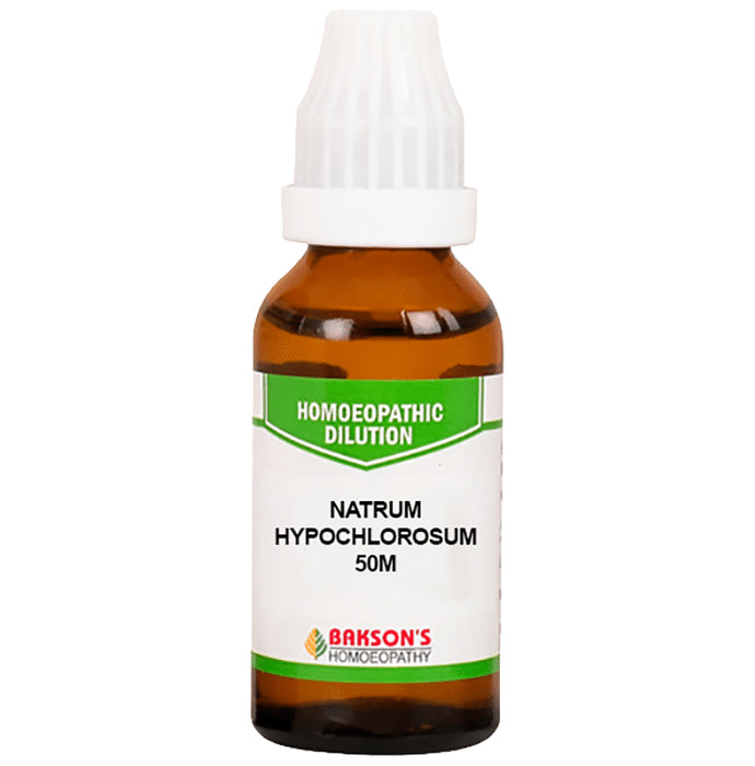 Bakson's Homeopathy Natrum Hypochlorosum Dilution 50M