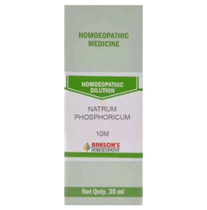 Bakson's Homeopathy Natrum Phosphoricum Dilution 10M - Classic Derma