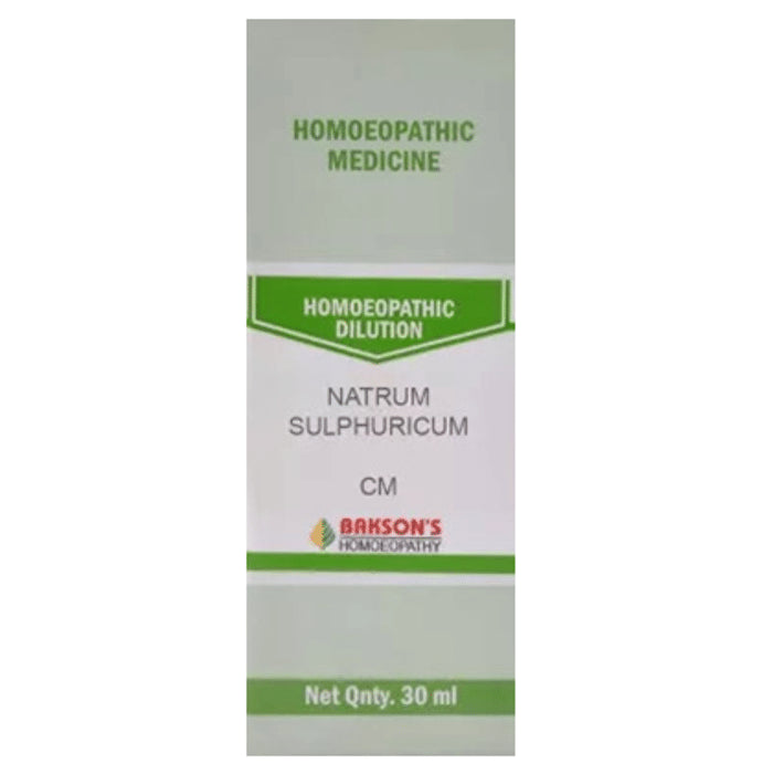 Bakson's Homeopathy Natrum Sulphuricum Dilution CM - Classic Derma