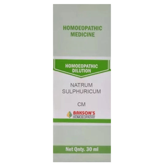 Bakson's Homeopathy Natrum Sulphuricum Dilution CM - Classic Derma