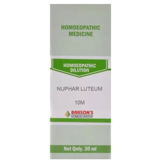 Bakson's Homeopathy Nuphar Luteum Dilution 10M - Classic Derma