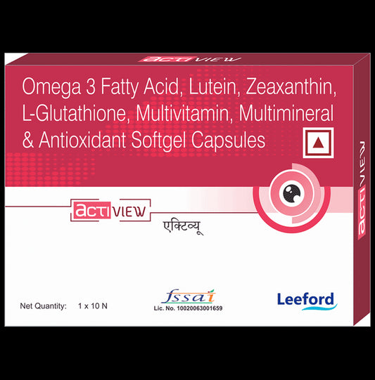 Actiview Softgel Capsule - Classic Derma