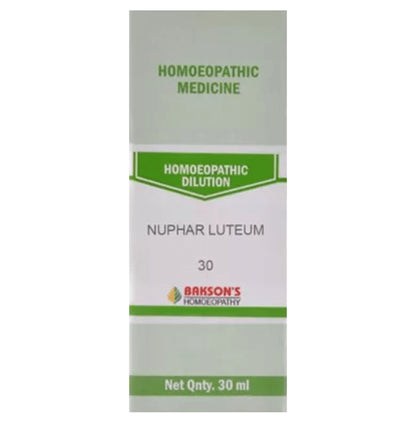 Bakson's Homeopathy Nuphar Luteum Dilution 30 - Classic Derma
