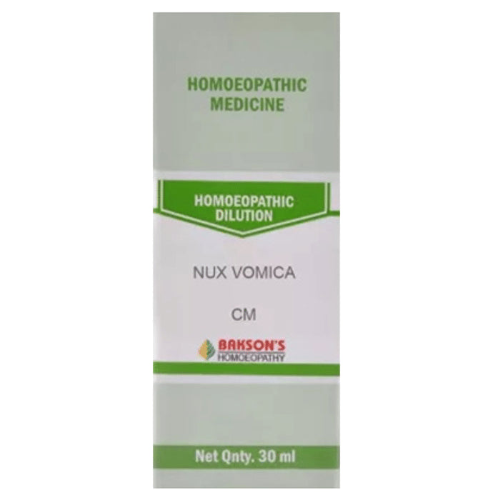 Bakson's Homeopathy Nux Vomica Dilution CM - Classic Derma