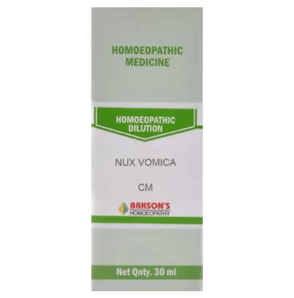 Bakson's Homeopathy Nux Vomica Dilution CM - Classic Derma