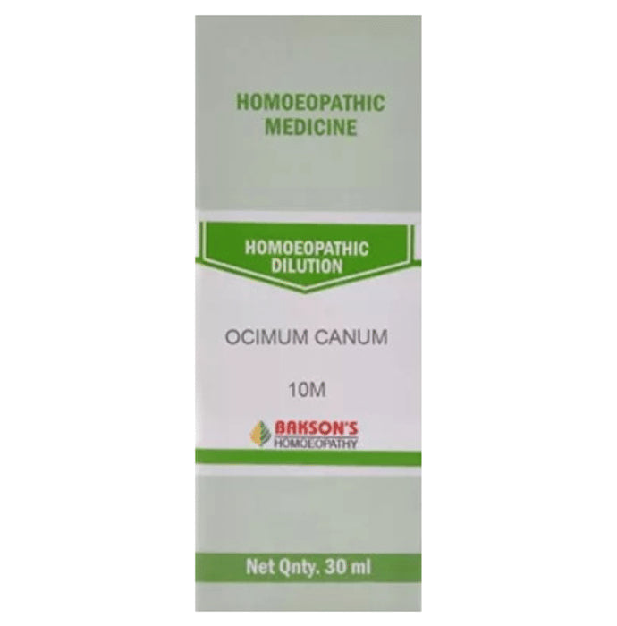 Bakson's Homeopathy Ocimum Canum Dilution 10M - Classic Derma